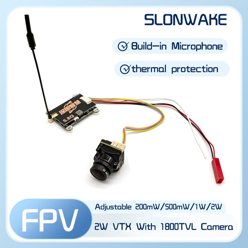 SLONWAKE 5.8G 56CH 2W передатч – обзор и цена Drone Transmitter