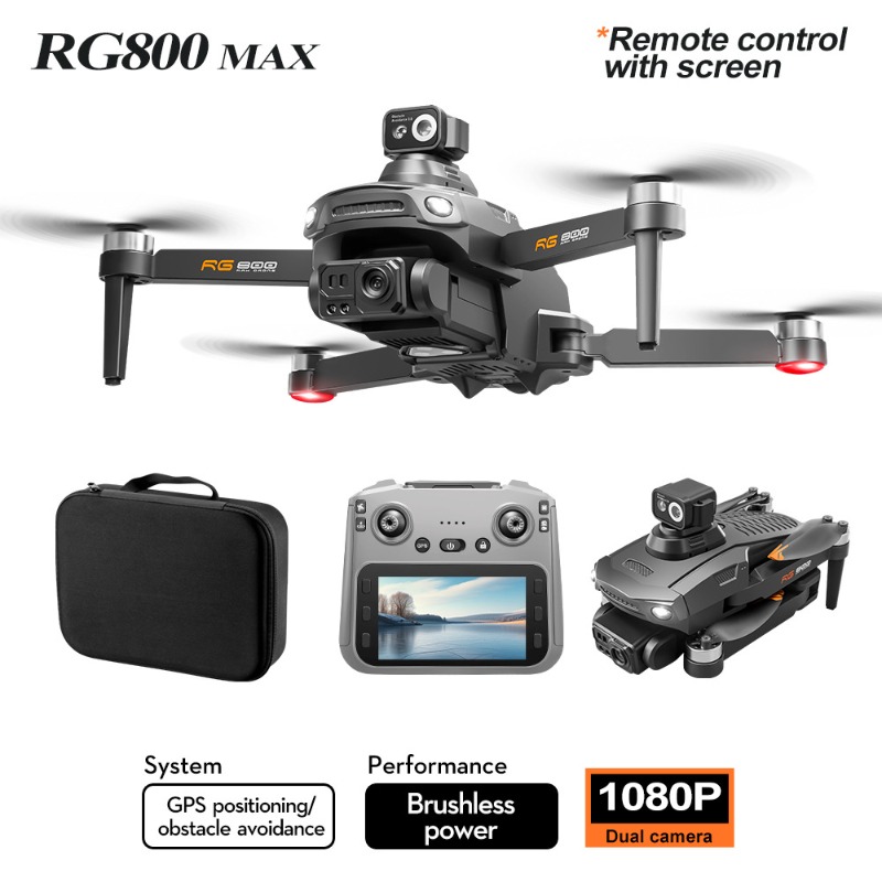 НОВЫЙ Дрон RG800 MAX 1080P HD- – обзор и цена Drone Charger