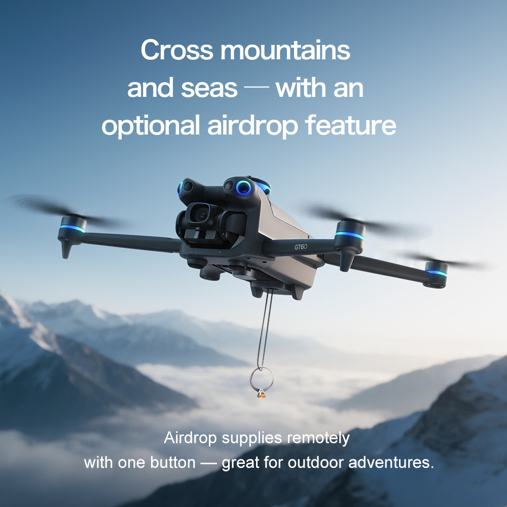 НОВЫЙ мини-дрон GT60 с двумя к – обзор и цена Drone Gps Module